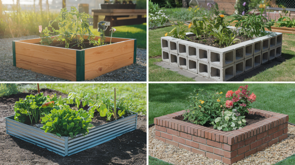 durable materials for raised garden beds