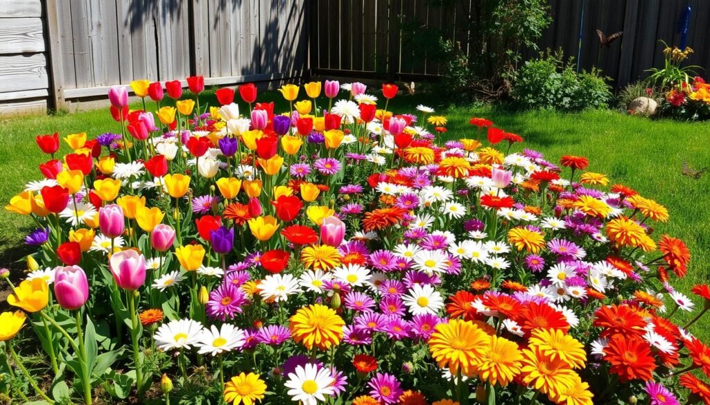 colorful garden