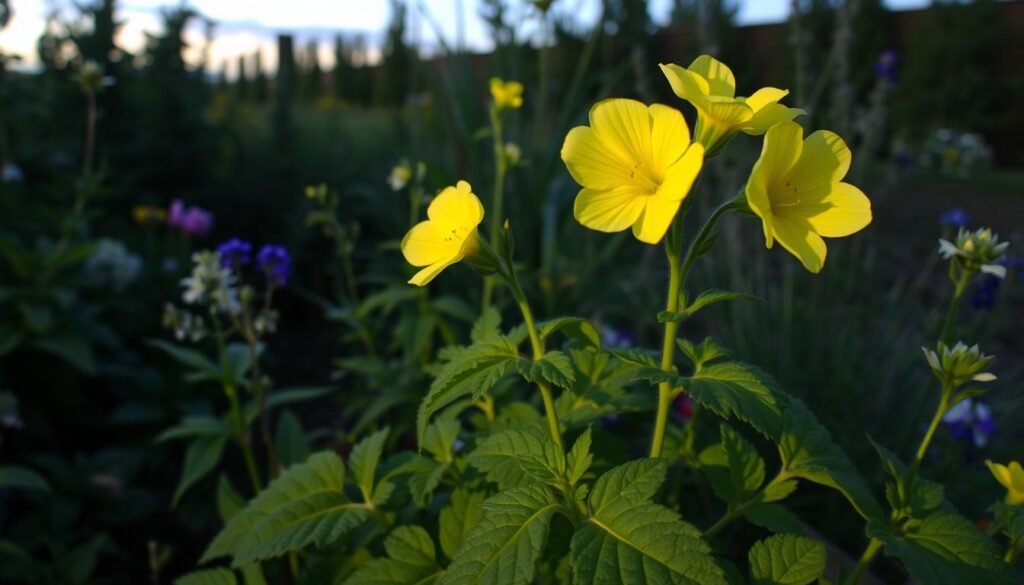 evening primrose plant