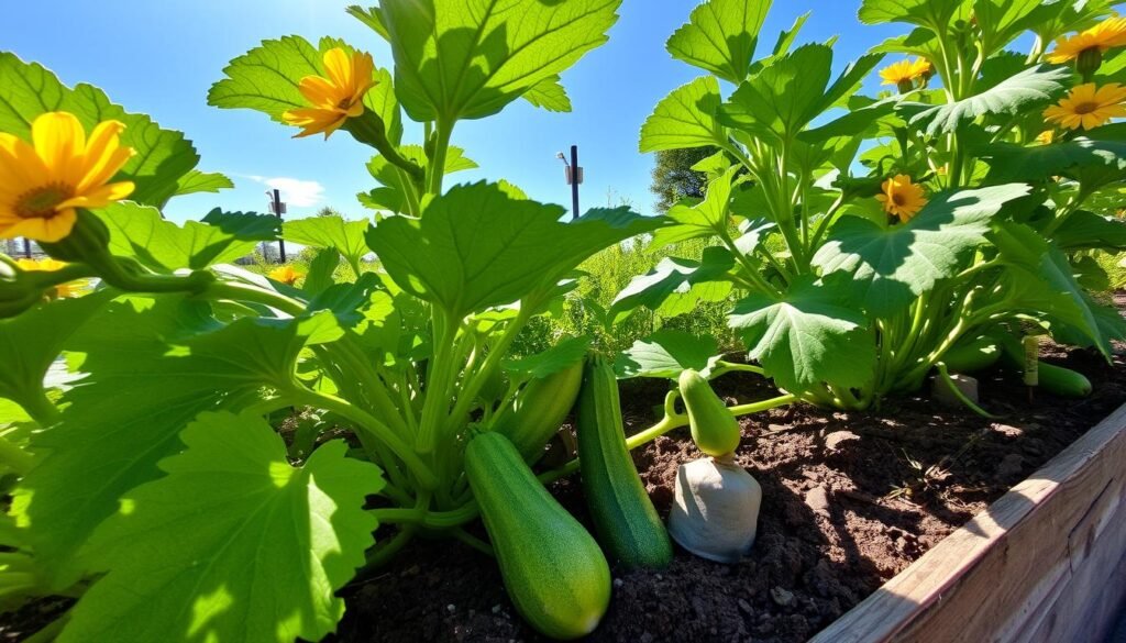 growing zucchini