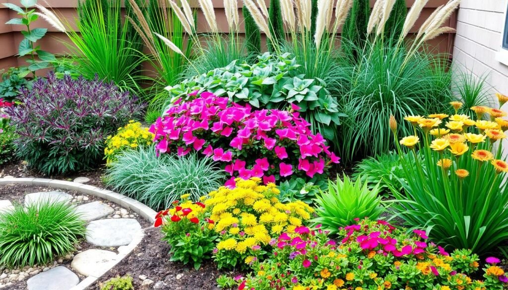 layered planting design