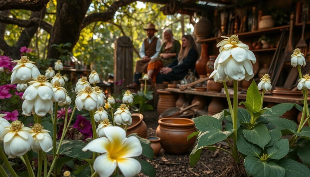 marshmallow plant history