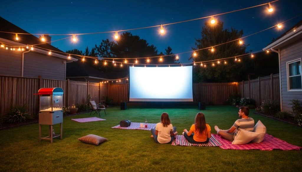 outdoor movie nights