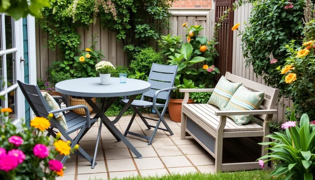 space-saving outdoor furniture