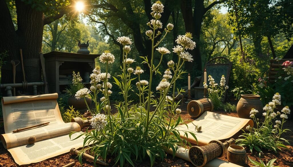 yarrow plant history