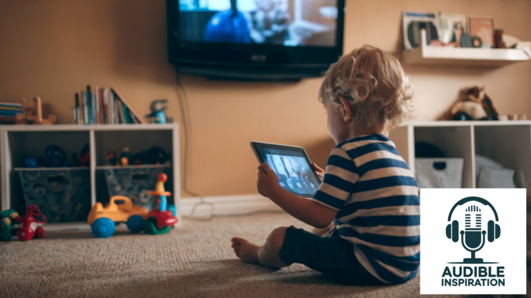 Kid using two different screens