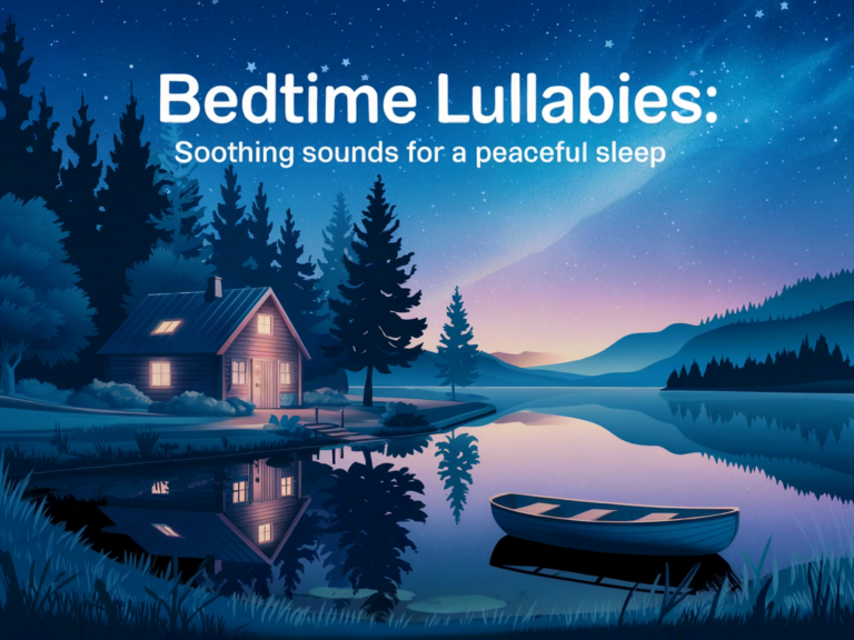 Album cover: Bedtime Lullabies: Soothing sounds for a peaceful sleep