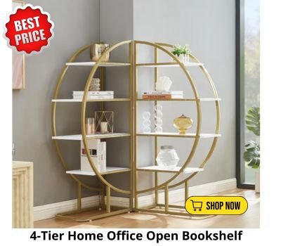 4-timer home office open bookshelf